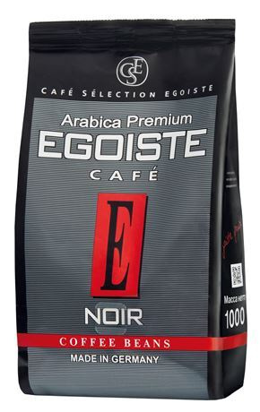 EGOISTE Кофе в зернах натуральный жареный Arabica Premium 1кг - купить ...
