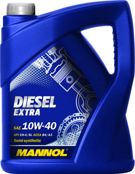 Масло моторное MANNOL 10W-40 Полусинтетическое - купить в интернет ...