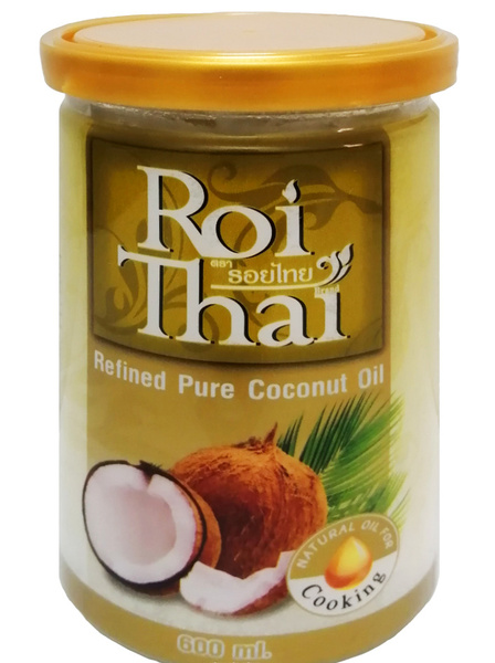 Масло кокосовое 100% рафинированное Roi Thai 600мл - купить с доставкой ...