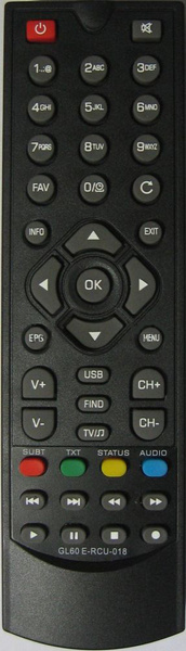 Пульт GLOBO GL60 E-RCU-018 (телекарта x8 - купить с доставкой по ...