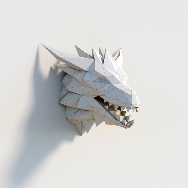 Как сделать дракона из бумаги