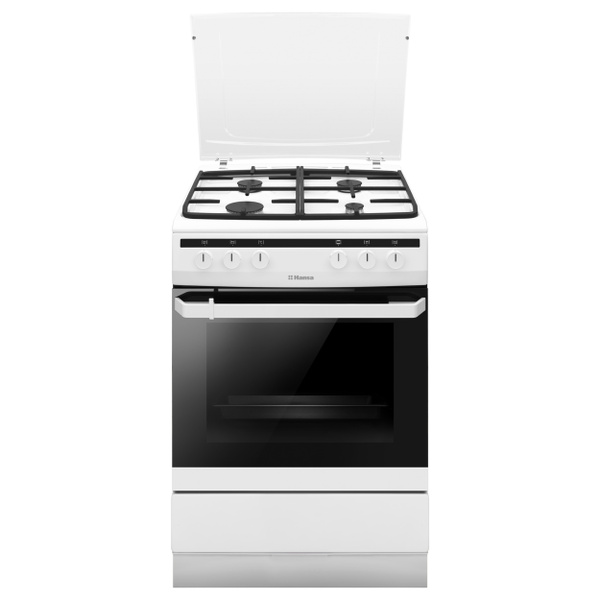 Газовая плита Hansa FCMW68020, 60 см, с автоподжигом горелок, грилем и ...