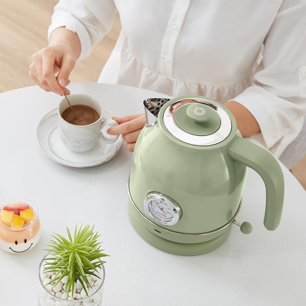 Купить электрический чайник Qcooker Retro Electric Kettle, Российская ...