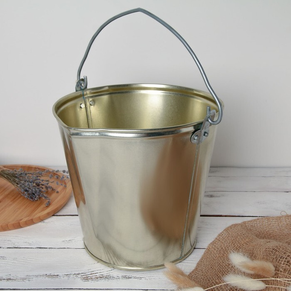 Подойник, 12 л, жесть лакированная, ГОСТ - купить по низкой цене в ...