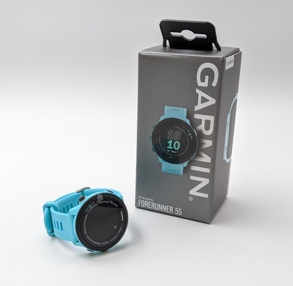 Garmin Спортивные часы FORERUNNER 55 (EU), цвет бирюзовый - купить с ...