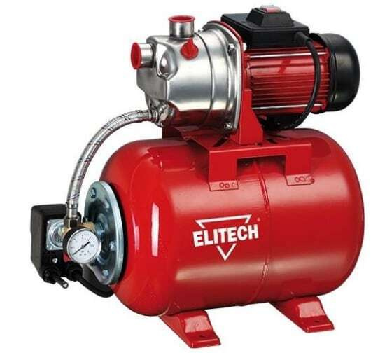 Насосная станция Elitech САВ 1000Н/24, 220 л/мин - купить по выгодной ...