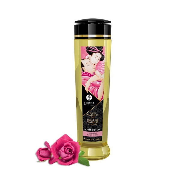 Shunga Масло массажное Афродизия. Розы 240 МЛ - купить с доставкой по ...