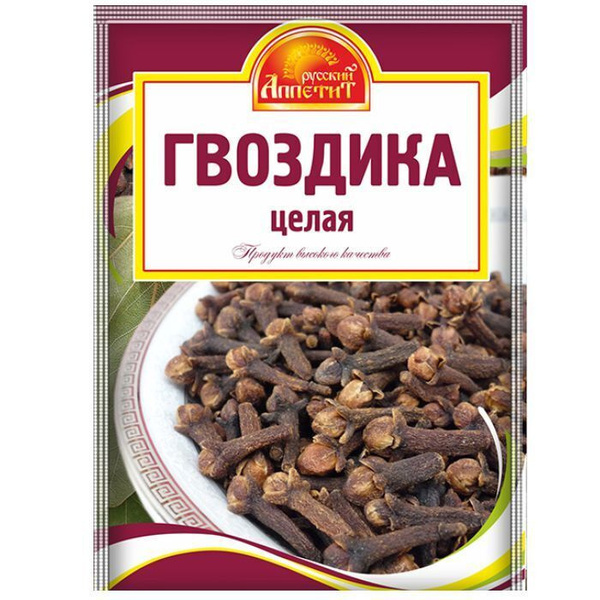 Русский Аппетит Гвоздика целая 6 шт. по 10 г - купить с доставкой по ...