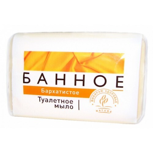 Аист Мыло туалетное Банное Бархатистое, 125 г - купить с доставкой по ...