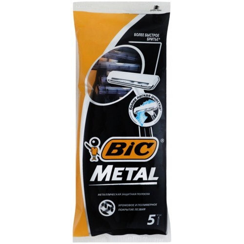 Bic станки для бритья одноразовые Metal, 5 шт, 9 упаковок - купить с ...