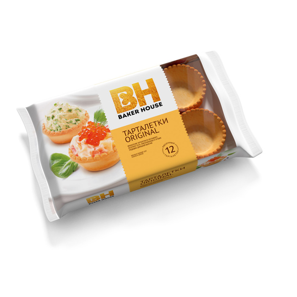 Тарталетки Baker House из песочного теста оригинальные, 180 г - купить ...