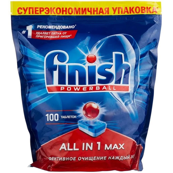 Finish Таблетки 100 Шт – купить в  - OZON