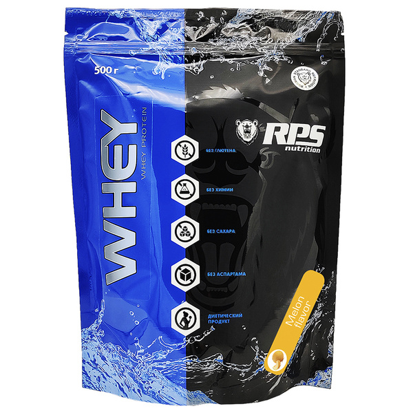 RPS Nutrition Whey Protein - 500 грамм, дыня (16 порций) - купить с ...