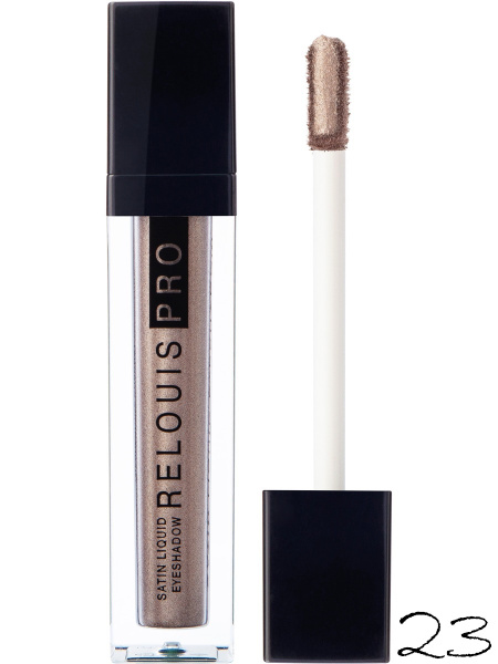 RELOUIS Тени жидкие сатиновые Satin Liquid Eyeshadow тон 23 COCOAMILK ...