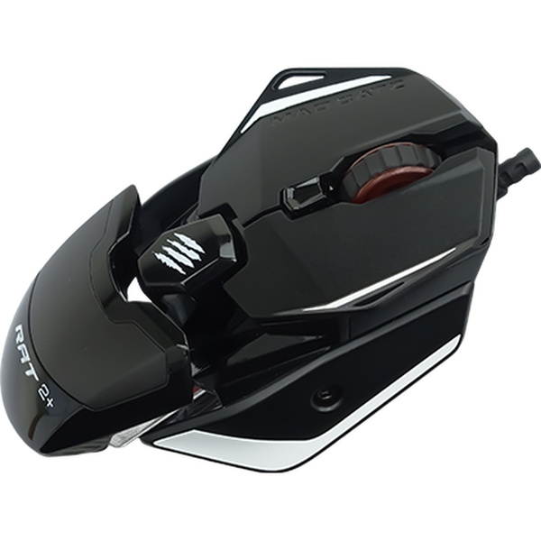 Игровая мышь проводная Mad Catz R.A.T. 2+ MR02MCINBL000-0, черный ...