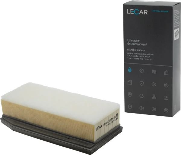 Фильтр воздушный Lecar LECAR019190401 - купить по выгодным ценам в ...