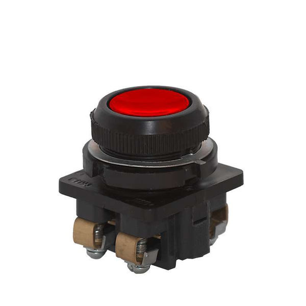 Кнопка КЕ-011 исп. 2 "Стоп" красн. Электродеталь КЕ-011.2.К - купить по ...