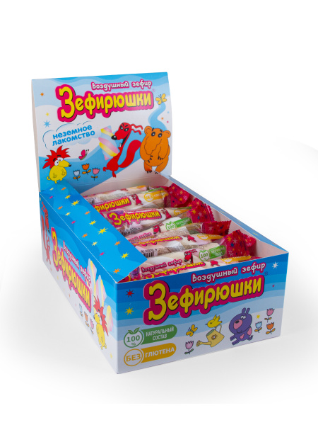 Воздушный зефир Зефирюшки, 35 шт по 7 г - купить с доставкой по ...