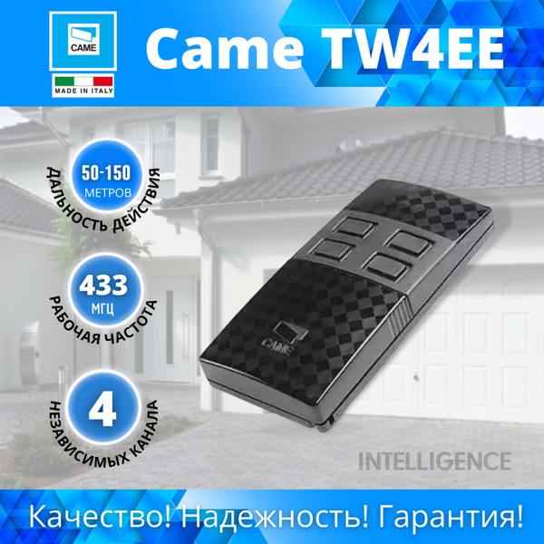 Пульт для ворот и шлагбаума Came TWIN TW4EE - купить с доставкой по ...