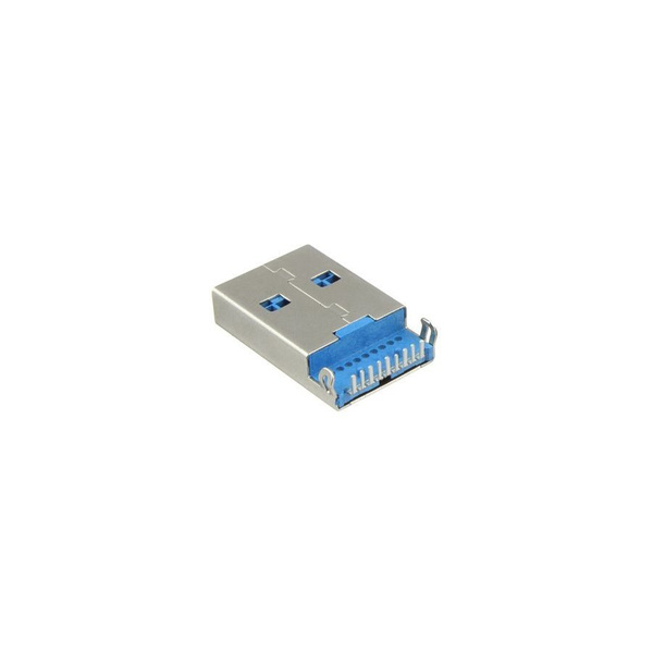 Разъем USB штекер, тип А, версия 3.0 5*12*19 - купить с доставкой по ...