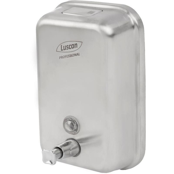 Диспенсер для жидкого мыла Luscan Professional Eco, 1000мл, нерж.сталь ...