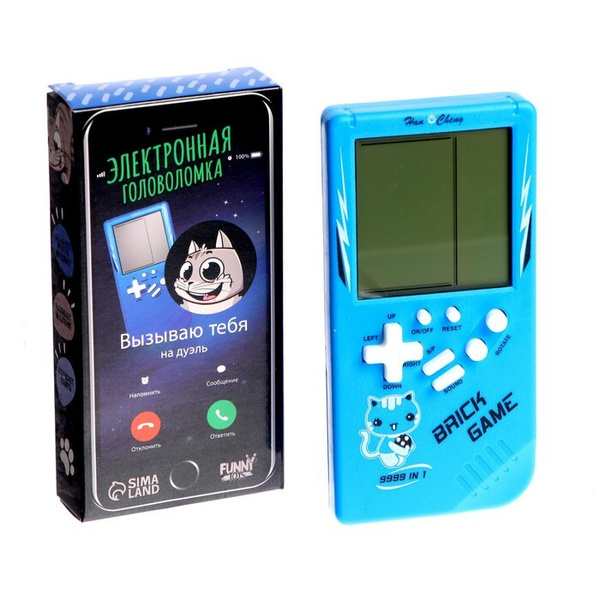 Электронная головоломка "Котик", 13 игр - купить с доставкой по ...