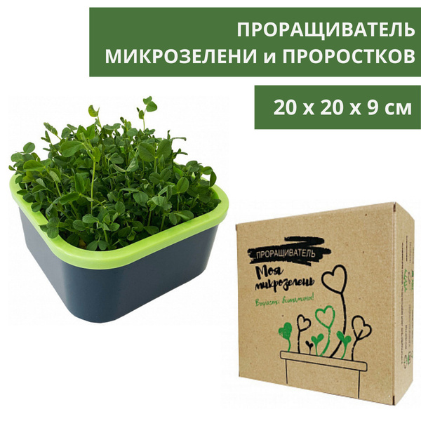 Проращиватель Моя микрозелень - вырасти витамины: универсальный ...