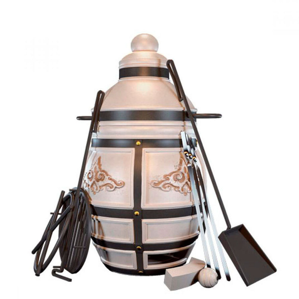 Керамический Тандыр "Аполлон" со съемной крышкой купить по низкой цене ...