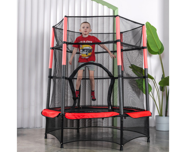 Батут каркасный DFC JUMP KIDS 55" детский, с внутренней защитной сеткой ...