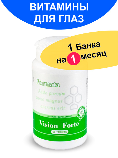Витамины для глаз с лютеином Vision Forte Santegra 60 таб / Витамины ...