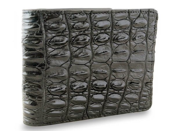 Классический мужской кошелек из натуральной кожи крокодила - купить с ...