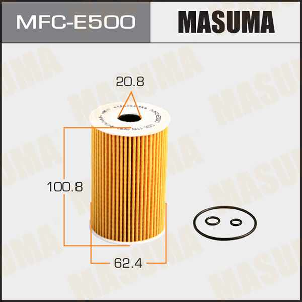 Фильтр масляный Masuma MFCE500 - купить по выгодным ценам в интернет ...