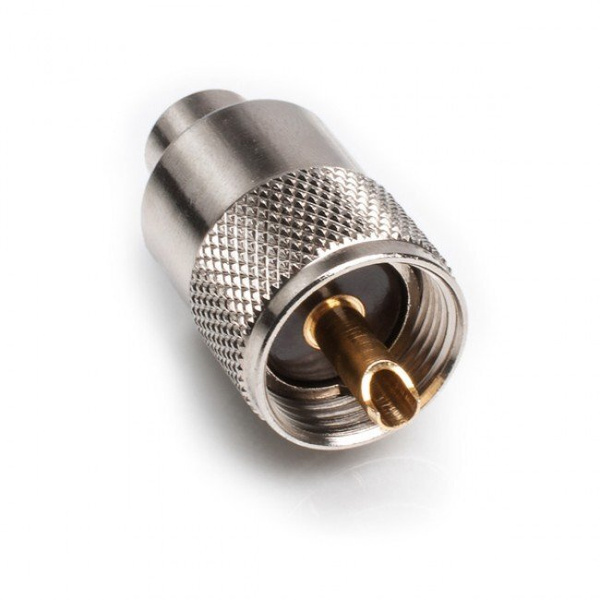 Разъем антенный PL-259 ( на кабель RG 213, 9-11мм) под толстый кабель ...