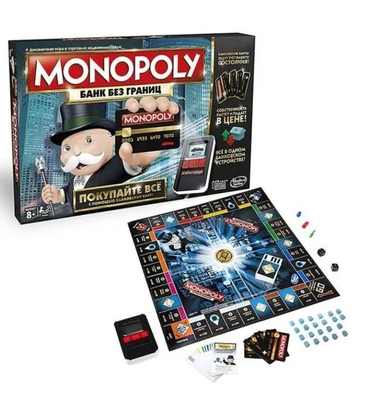 Классическая настольная игра Монополия Банк без границ - купить с ...