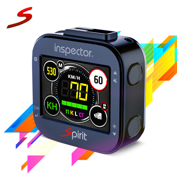 Радар-детектор Inspector Spirit GPS, ГЛОНАСС купить по выгодным ценам в ...