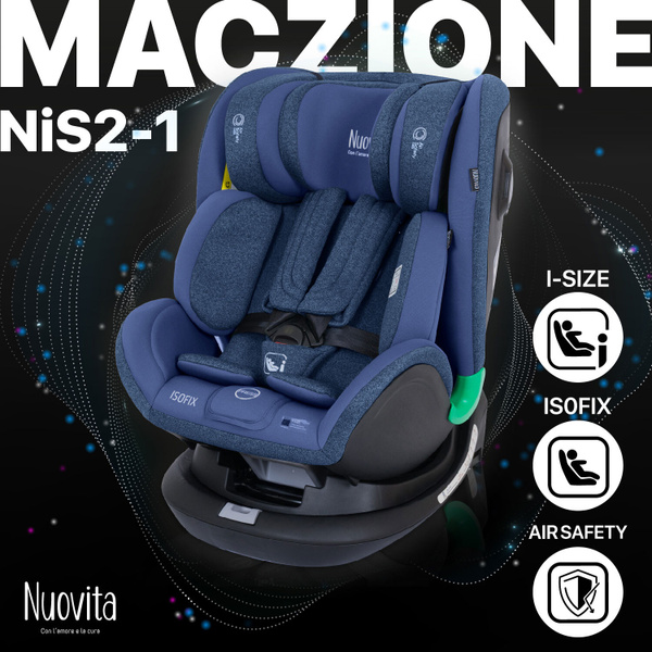 Автокресло Nuovita Maczione NiS2-1 детское, для новорожденных малышей ...