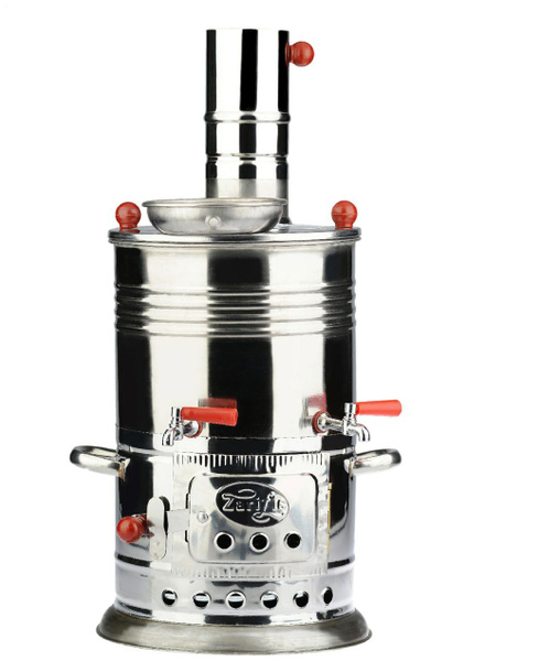 Дровяной самовар ZARIFIS 5 л с заварочным отделением - купить с ...