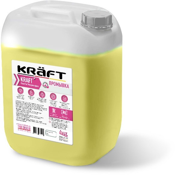 Средство для промывки теплообменников KRAFT 5л - купить с доставкой по ...
