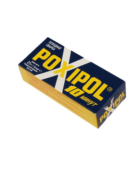 Суперклей/КЛЕЙ "POXIPOL" ЦВЕТ МЕТАЛЛА 14 МЛ холодная сварка - купить с ...