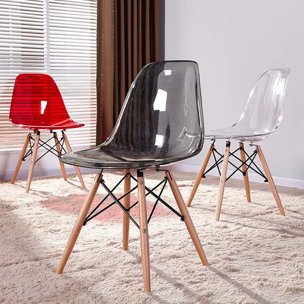 Прозрачные стулья eames