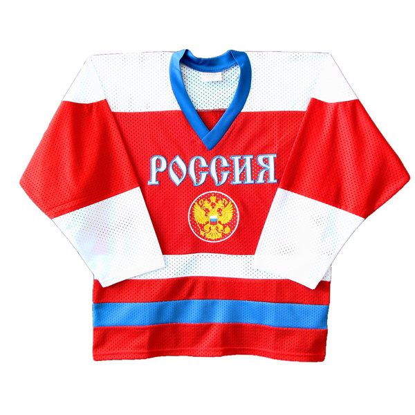 Майка детская хоккейная Россия рост 110 - купить с доставкой по ...