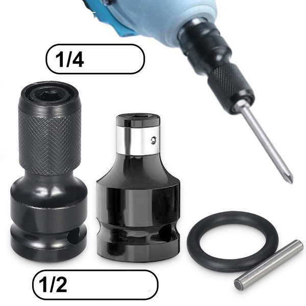Держатель для бит Набор переходников с 1/2'' квадрата на 1/4 ...