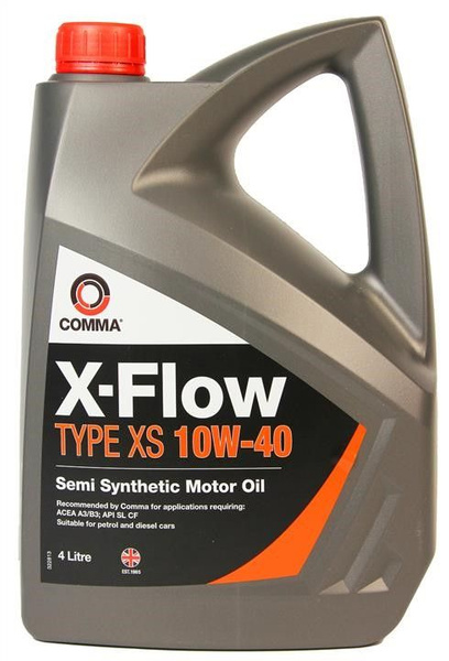 Масло моторное Comma 10W-40 Полусинтетическое - купить в интернет ...