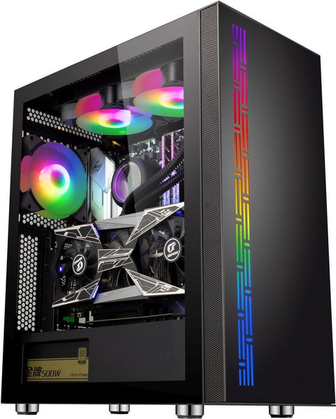 Компьютерный корпус FORMULA F-3703 (F-3703) черный - Midi-Tower ...