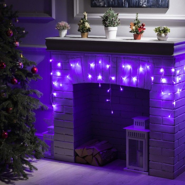 Гирлянда Luazon Lighting "Бахрома" 1.8х0.5 метров, IP20, 48 LED ...