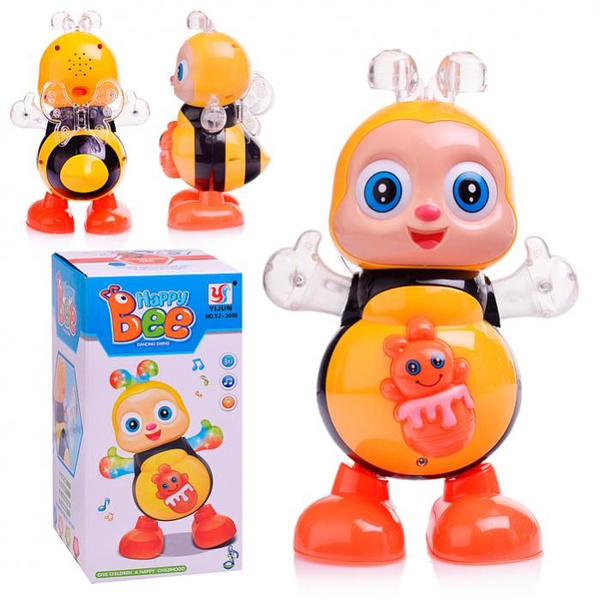Танцующая Пчелка интерактивные музыкальные светящиеся игрушки для детей ...