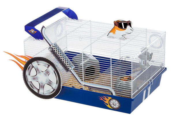 КЛЕТКА DRAGSTER ДЛЯ ХОМЯКОВ,МЫШЕЙ И ПЕСЧАНОК, 50х35х25 см. - купить с ...