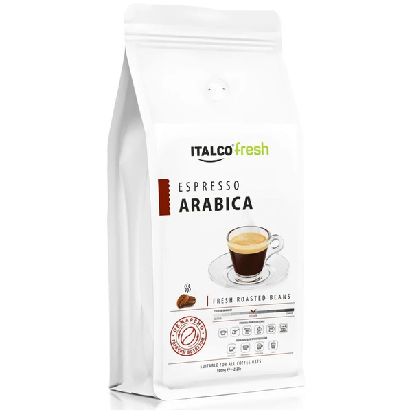 Кофе в зернах Italco Espresso Arabica 1 кг - купить с доставкой по ...