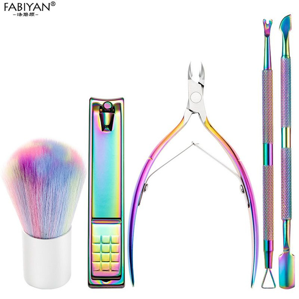 Маникюрные щипцы градиентный дизайн ногти, - купить с доставкой по ...