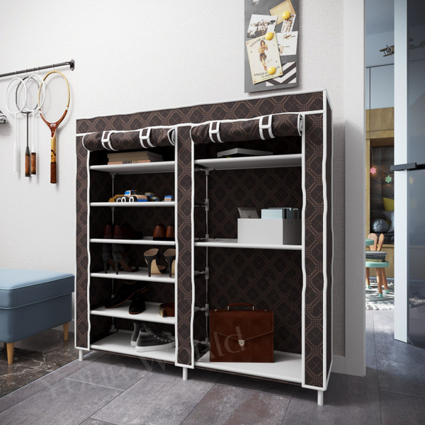 Характеристики Шкаф тканевый складной для хранения обуви, easyroom, 110 ...